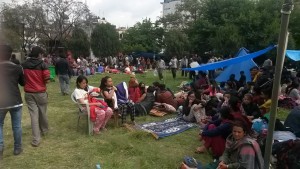 El campamento queda a dos horas de Katmandú