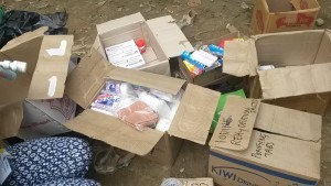 Ropa, comida y medicinas es lo más necesario