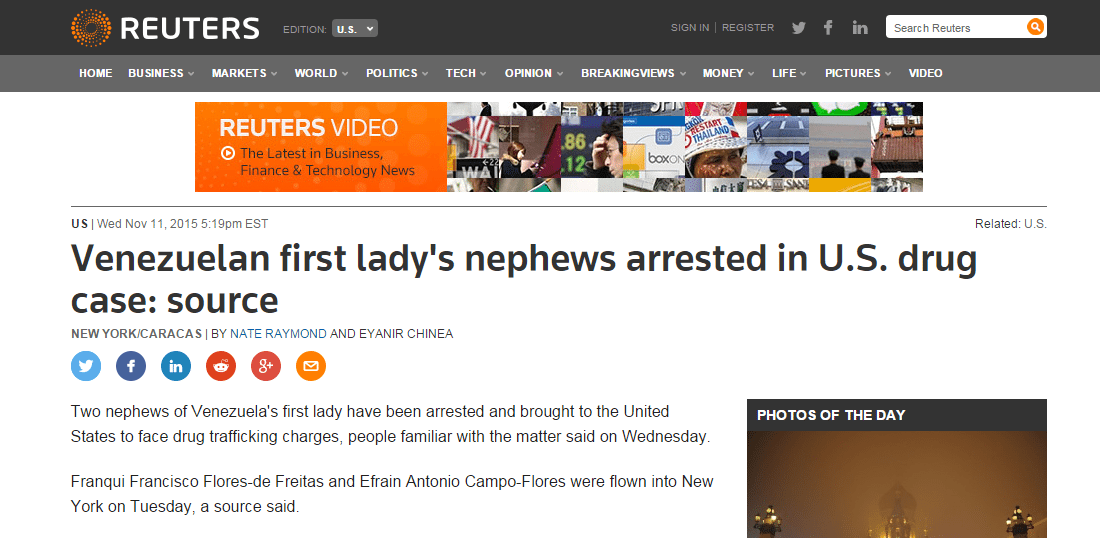 Reuters noticia
