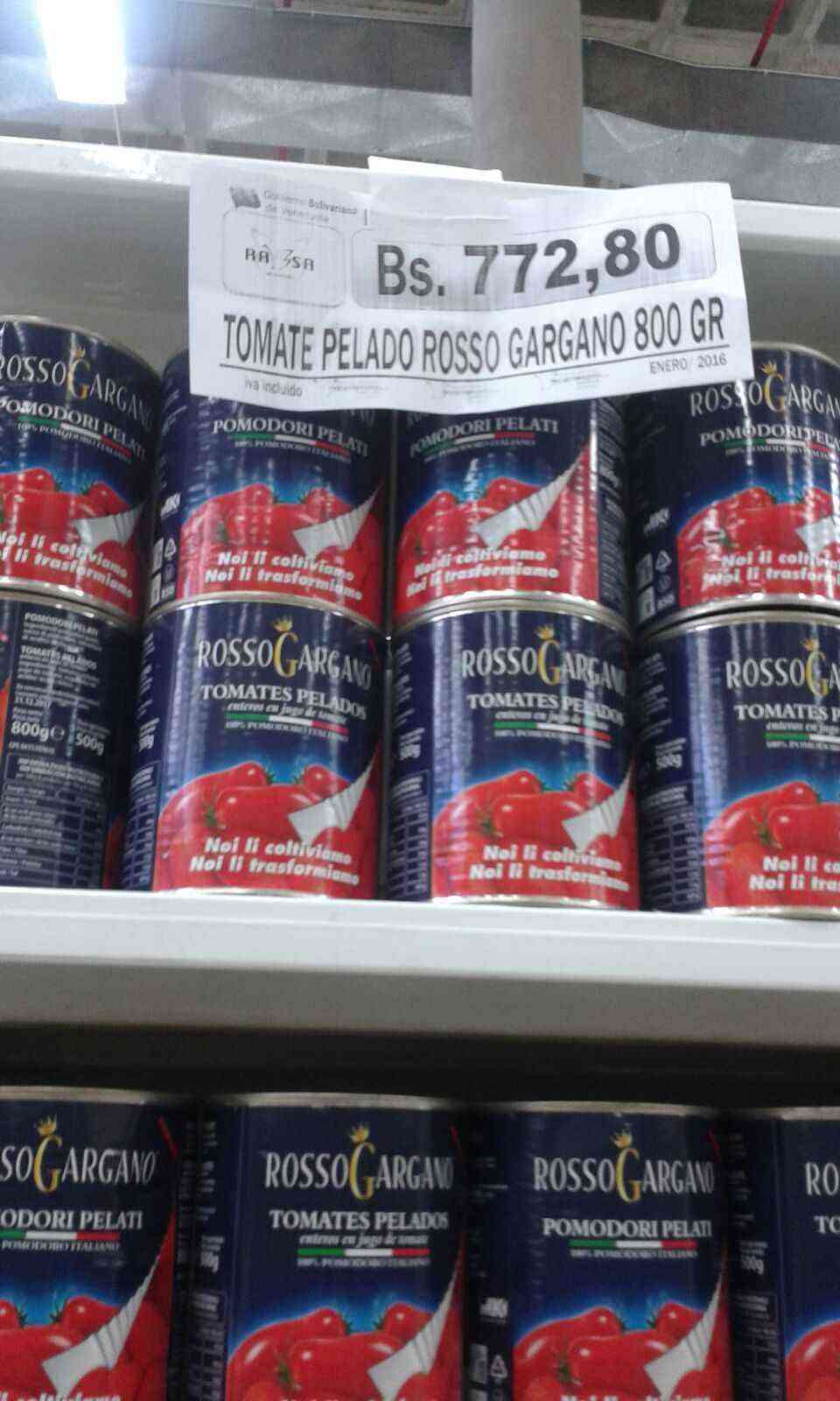 Productos del día a día estaban desaparecidos