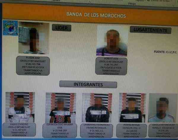Banda Los Morochos mataron a SA Polimiranda1