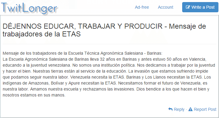 mensaje