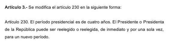 230 constitucional