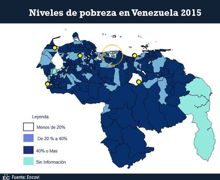 niveles de pobreza venezuela 2015
