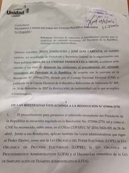 documento rondon