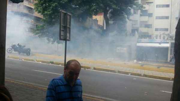 Manifestación Av Fuerzas Armadas