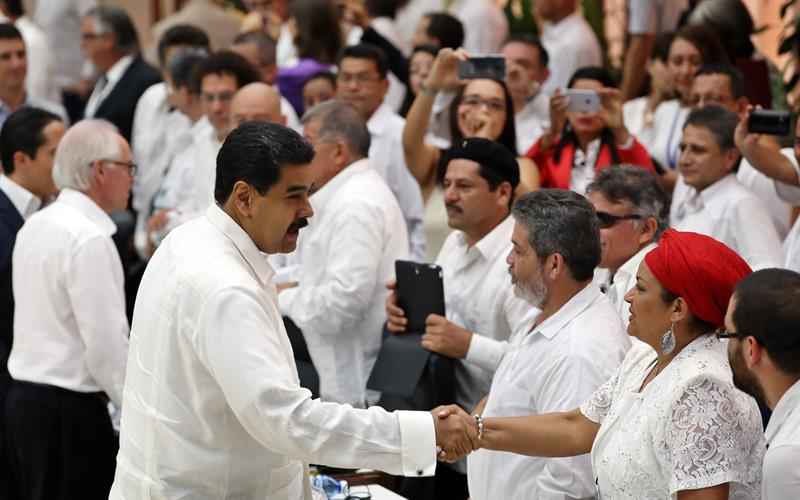 Nicolás Maduro, Paz, Habana, Colombia