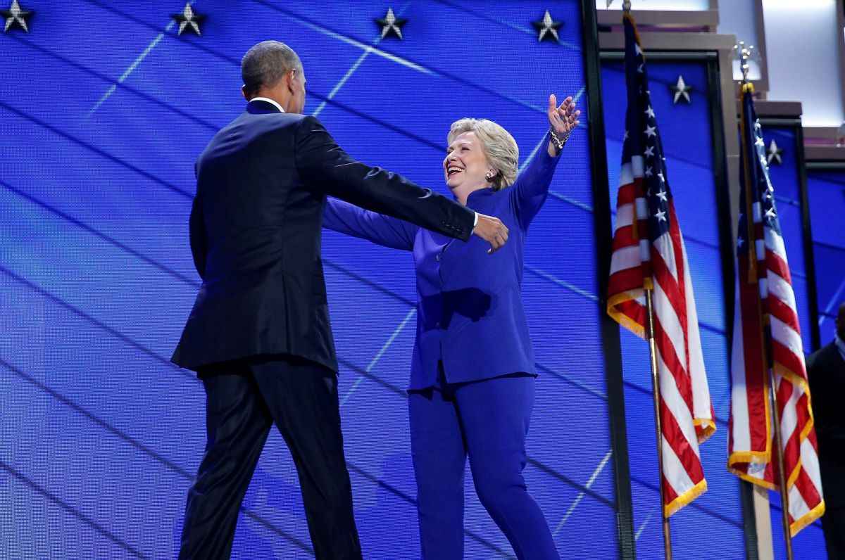 Barack Obama y Hillary Clinton