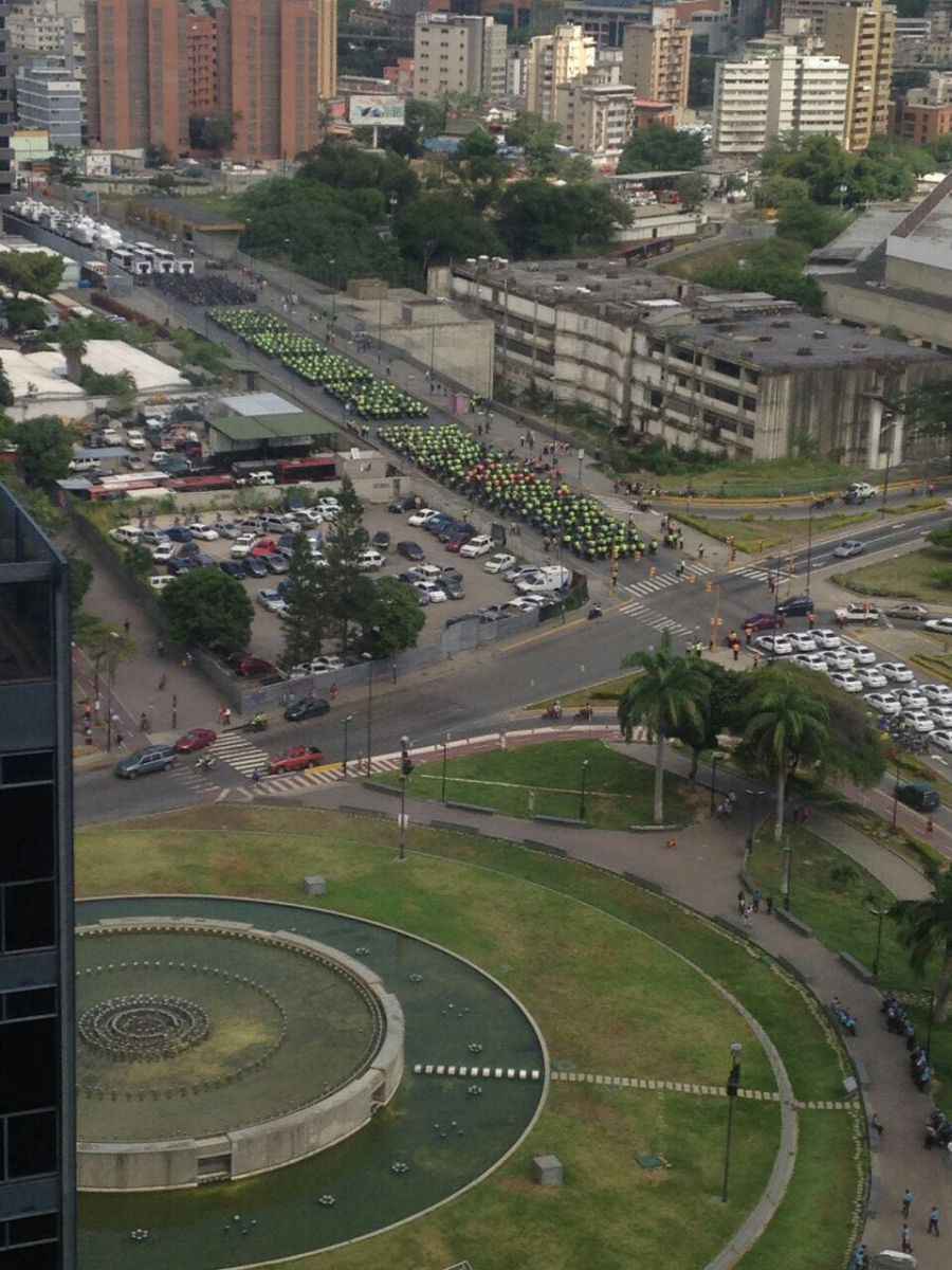 PNB en plaza venezuela