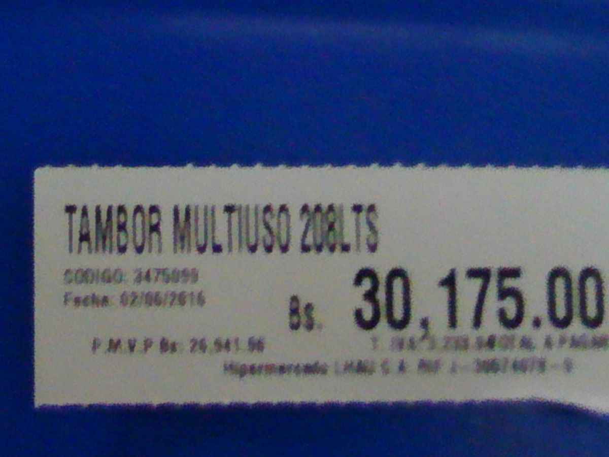 precio tanques de agua