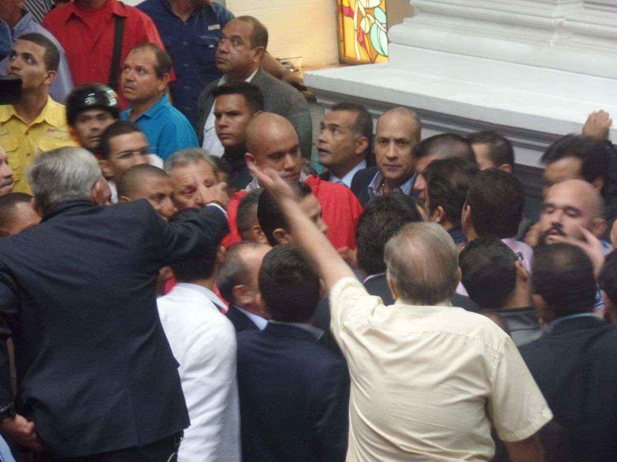 Héctor Rodríguez en AN
