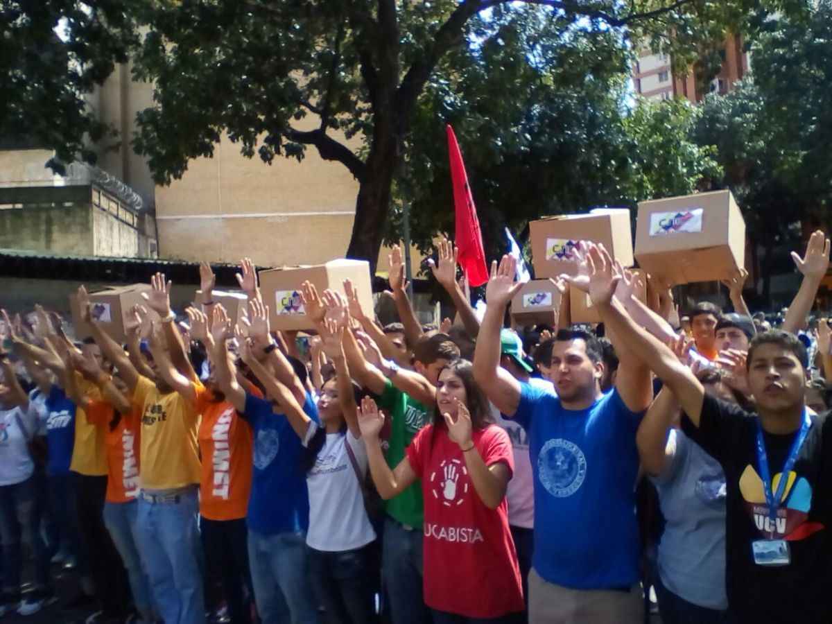 Protesta Movimiento Estudiantil