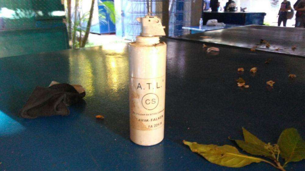 Foto Bomba de gas lacrimógeno