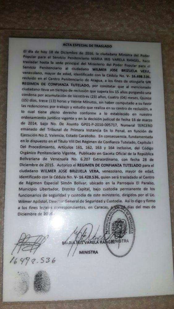 wilmito regimen de confianza iris varela