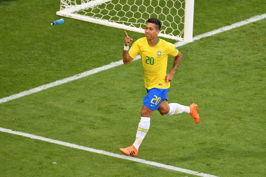 El delantero brasilero selló el pase de Brasil a cuartos de final