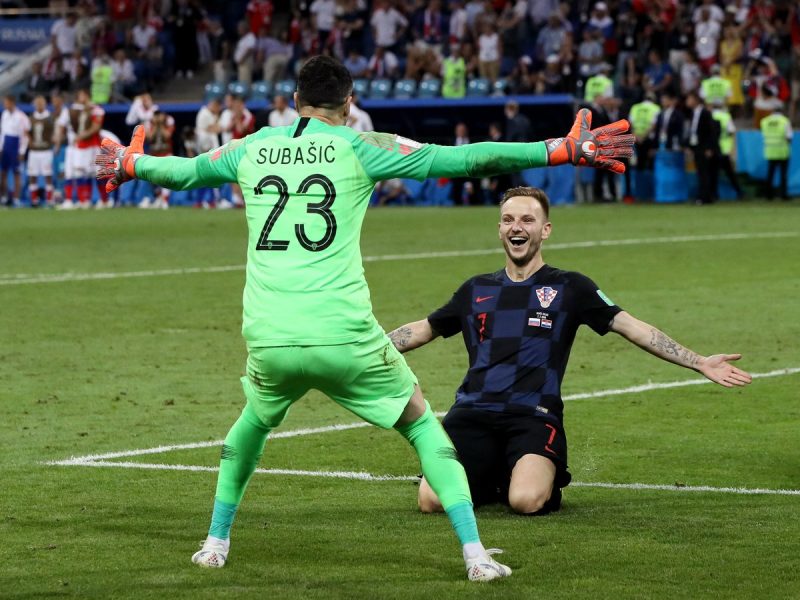 El equipo de Croacia se enfrentará a Inglaterra en semifinales