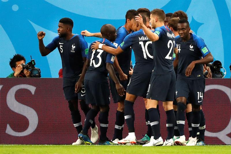 Francia venció a Bélgica