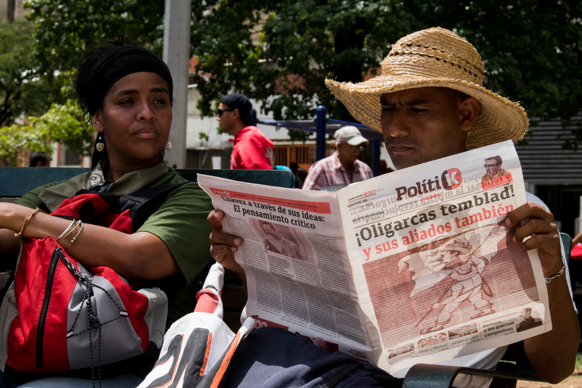 campesinos llegan a Caracas