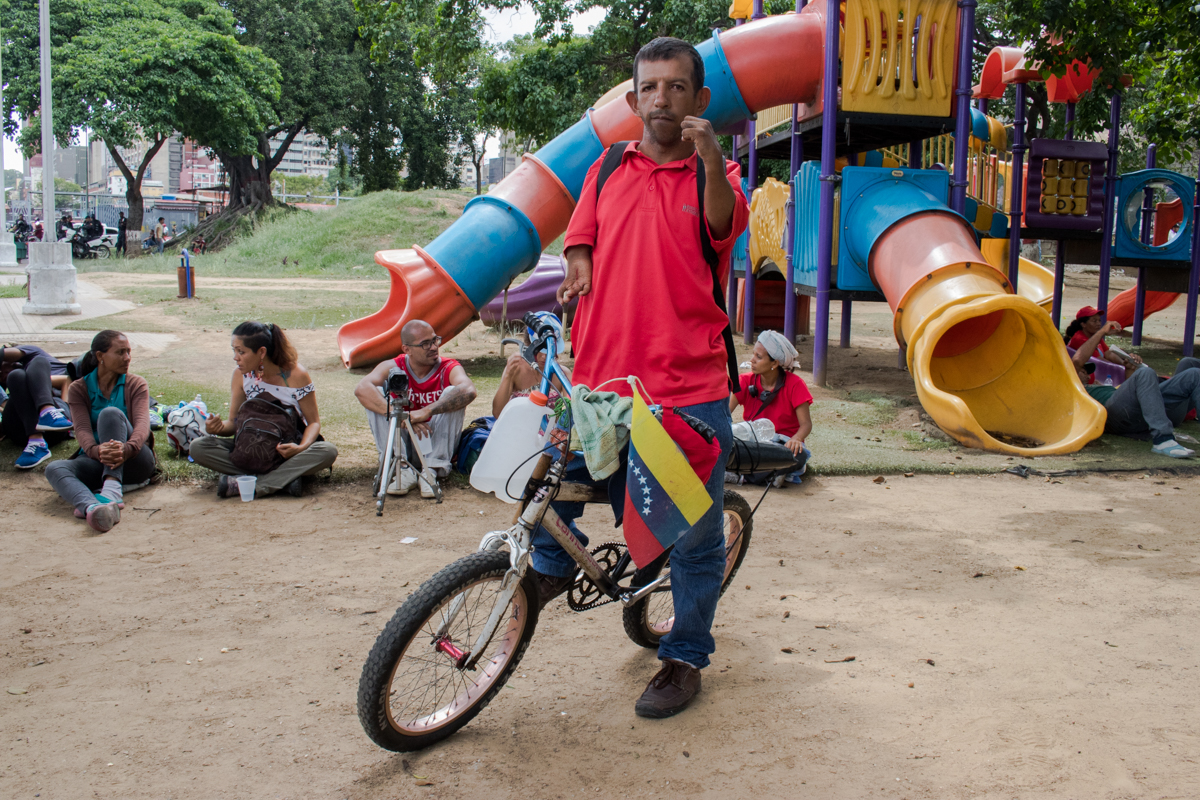 campesinos llegan a Caracas