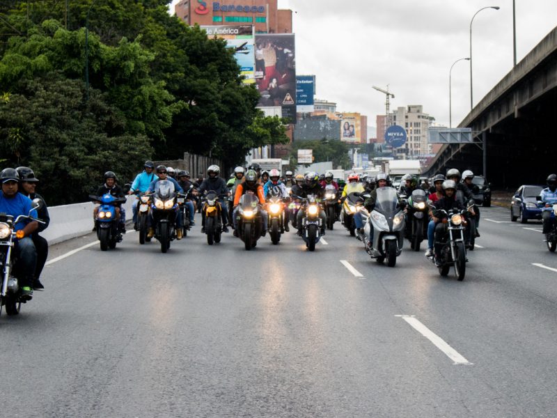 Motorizados caravana
