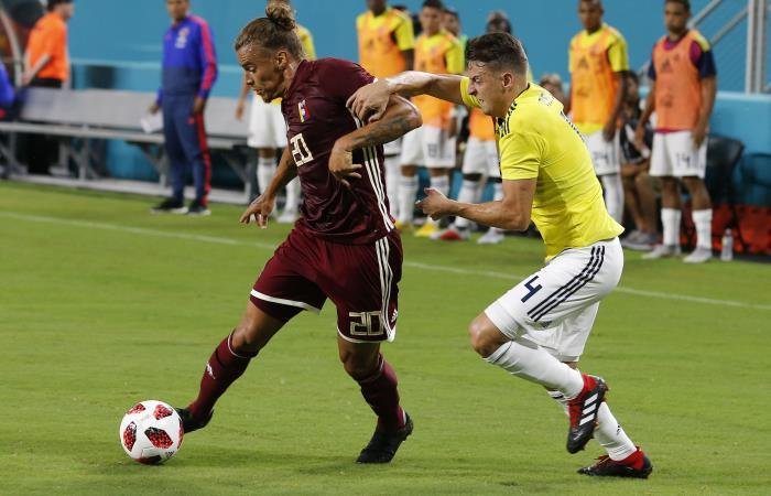La vinotinto perdió ante colombia