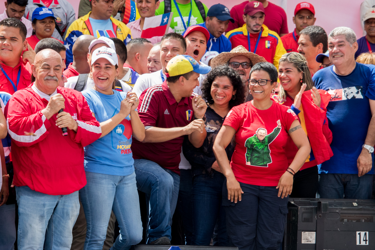 chavistas marcharon 11 de septiembre