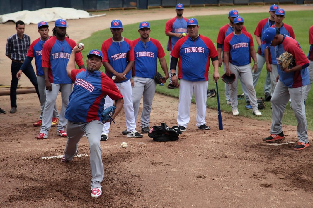 béisbol venezolano entrenamientos