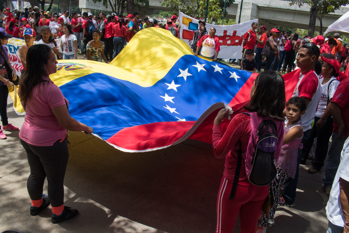 chavistas marcharon 5 de octubre