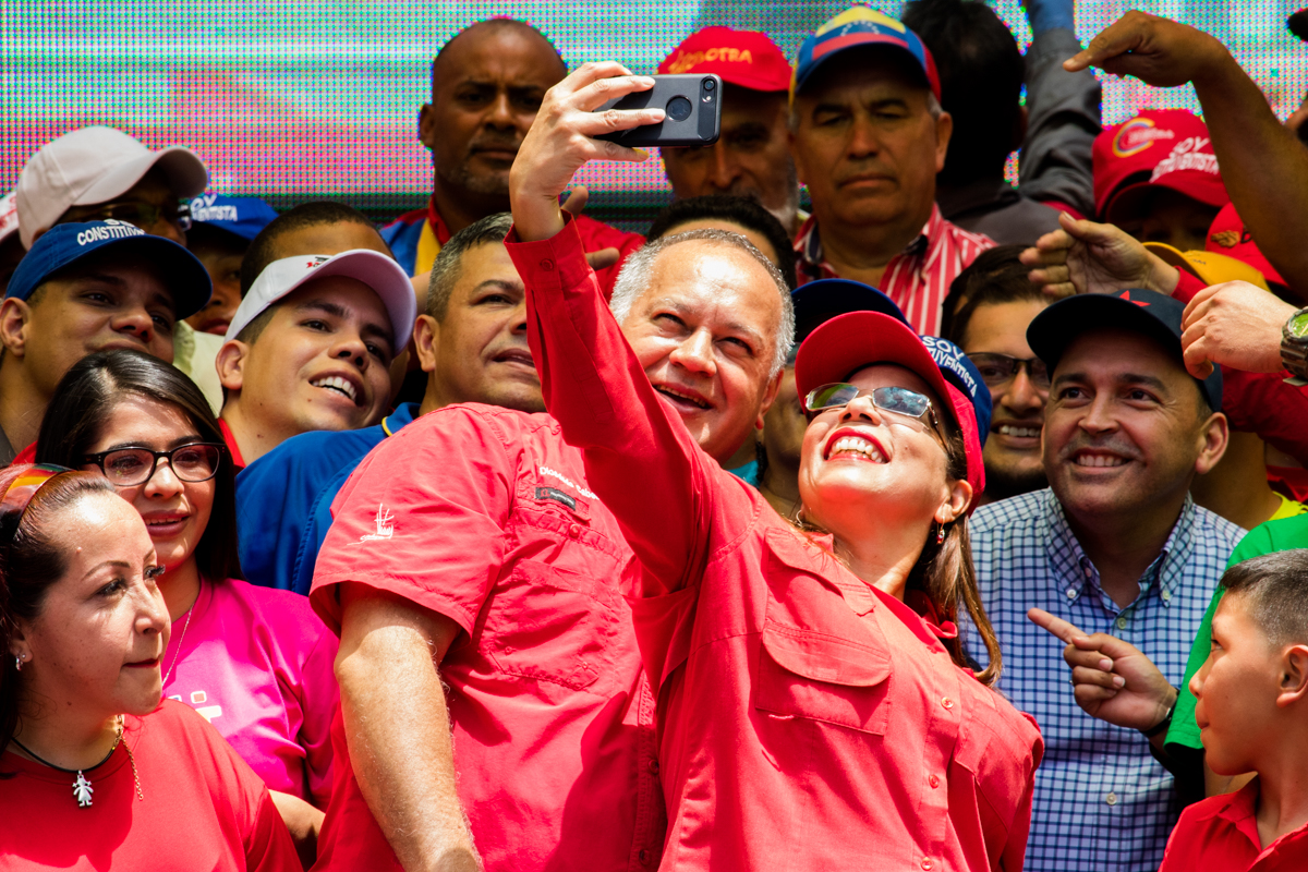 chavistas marcharon 5 de octubre