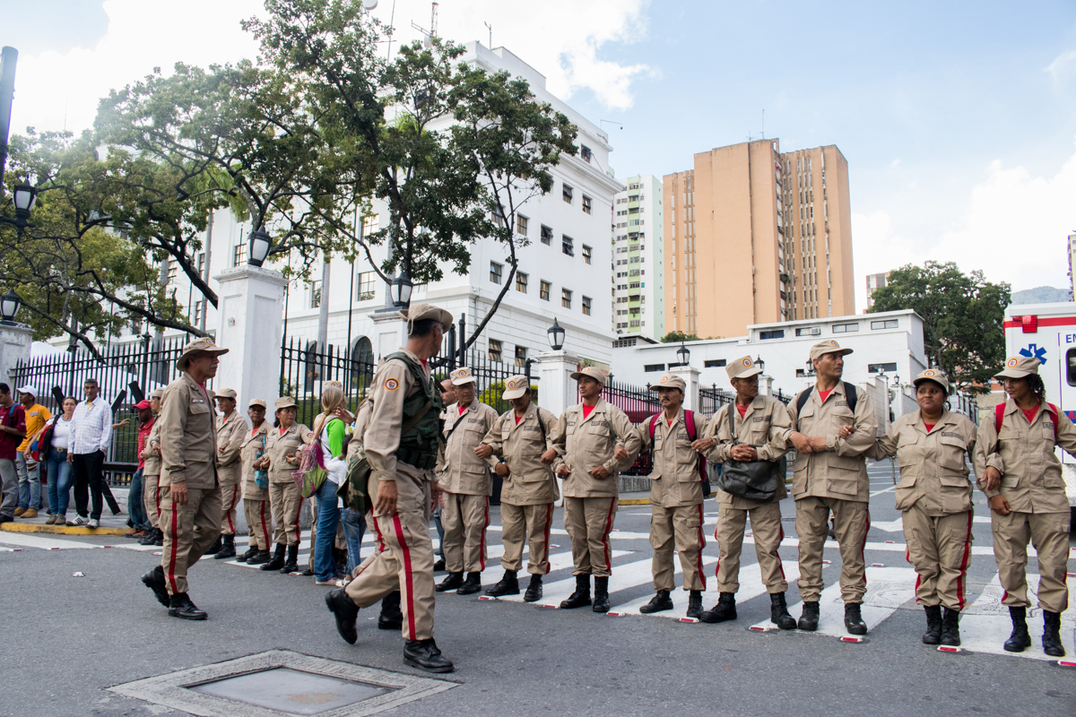 chavistas marcharon 5 de octubre