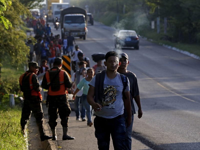 migrantes venezolanos en Honduras