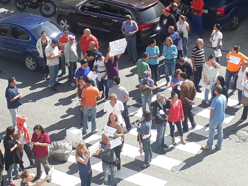 Sin luz-Parque Caiza-Protesta-Sin agua-Municipio Sucre