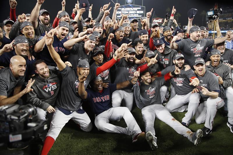 medias rojas de boston serie mundial