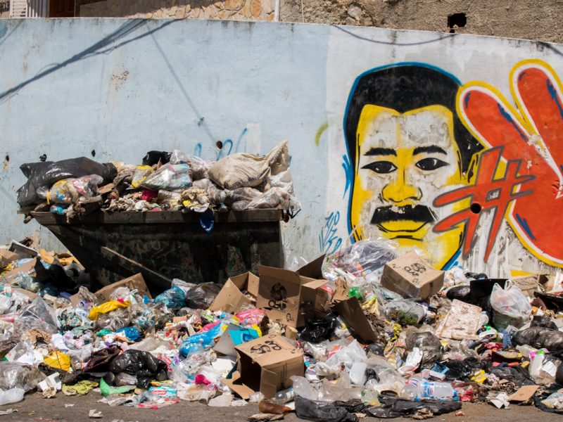 Basura en Caracas