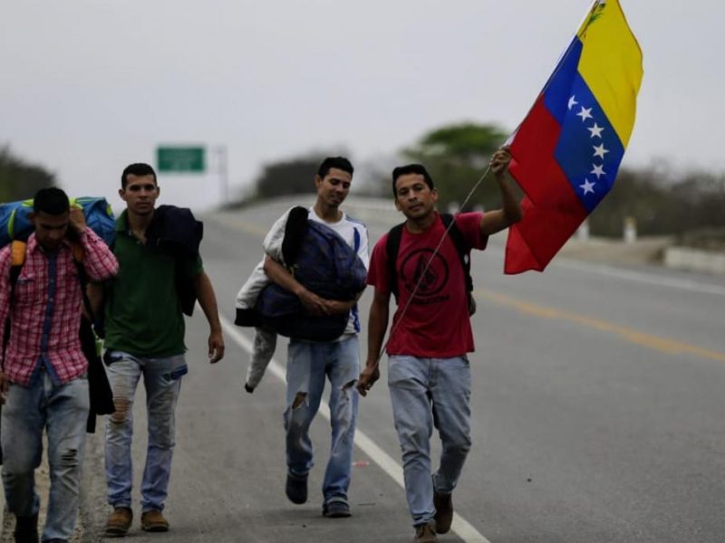 Migrantes venezolanos