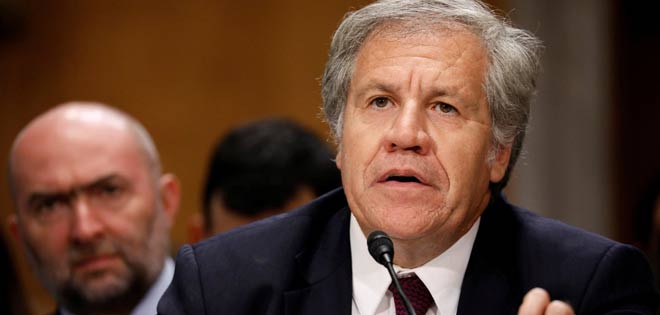 Almagro: Envío de buques iraníes es un acto de provocación