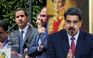 Maduro y Guaidó