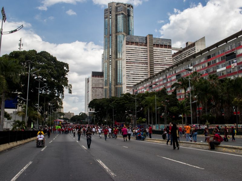 Maduro no llenó la Av Bolívar