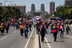 Maduro no llenó la Av Bolívar
