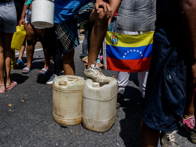caracas sin agua y con electricidad a medias