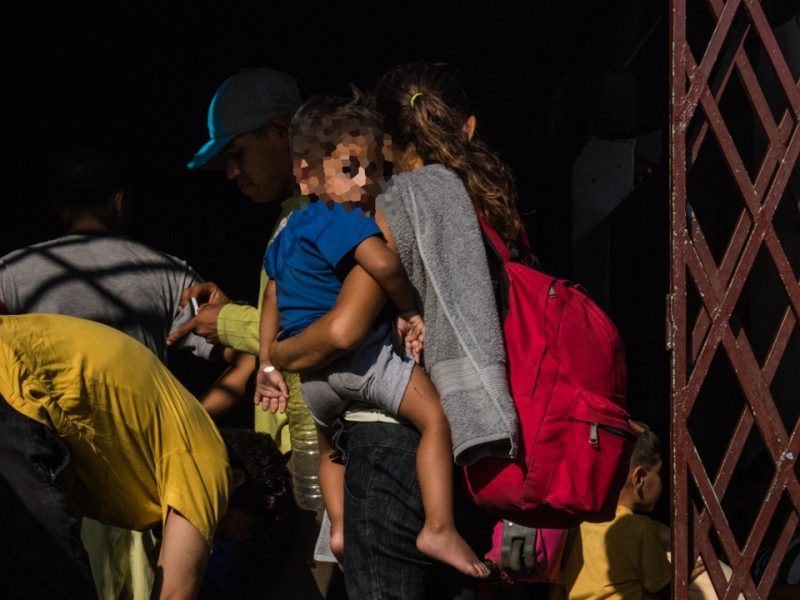 Caminantes venezolanos - hijos