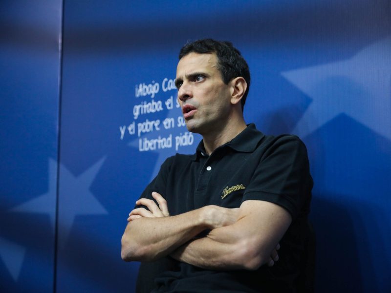 Capriles propone cinco puntos de discusión de la ruta unitaria