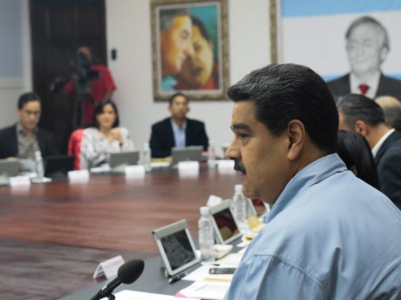 El gobernante Maduro