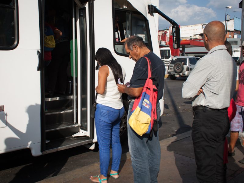 transportistas-Caracas-aumento del pasaje