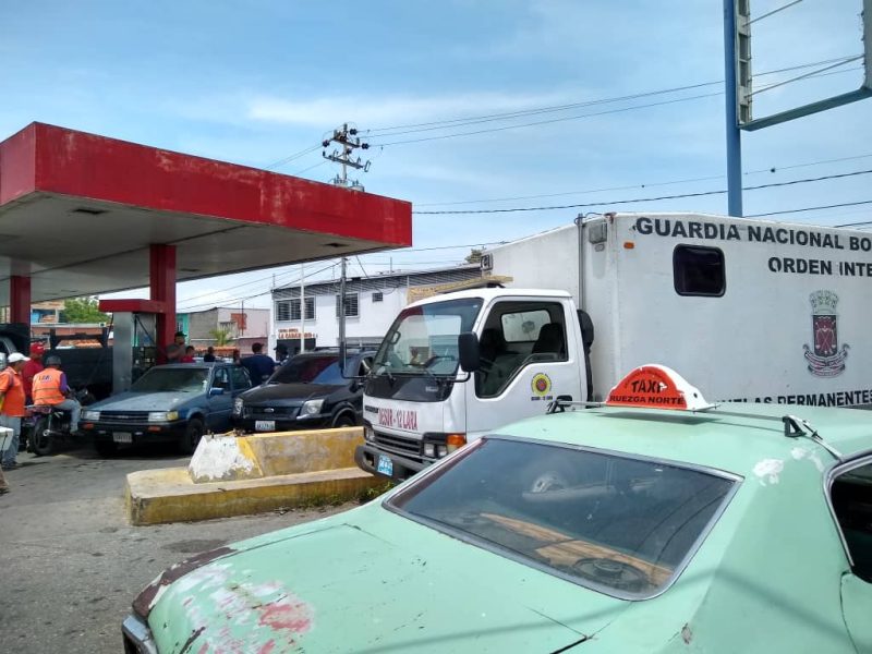 escasez de gasolina