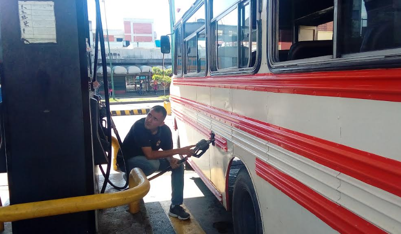 escasez de gasolina