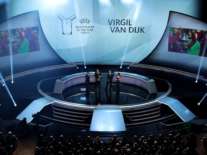 Virgil Van Dijk champions