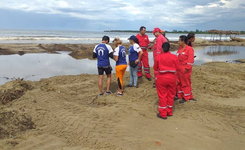 derrame Playa El Palito