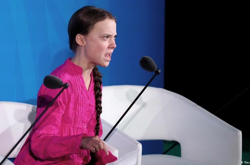 Greta Thunberg fundó un movimiento en contra del cambio climático