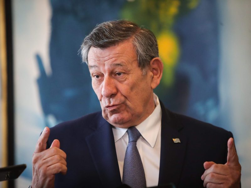 El canciller de Uruguay, Rodolfo Nin Nova
